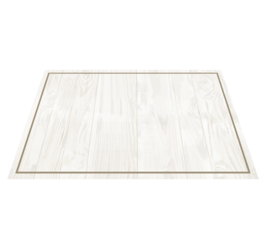 Mantel individual original Madera blanca - TenVinilo