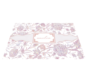 Individual mesa personalizable Cardo personalizado - TenVinilo