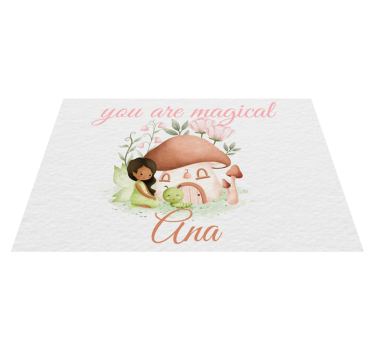Mantel individual personalizable eres mágico - TenVinilo