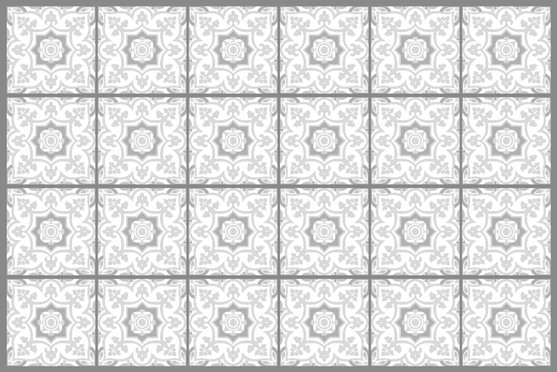 Individual mesa original tonos grises - TenVinilo