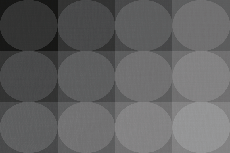 Individual de mesa patrón patrón circular sutil - TenVinilo