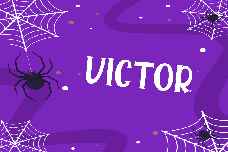 Individual de mesa halloween telarañas espeluznantes - TenVinilo