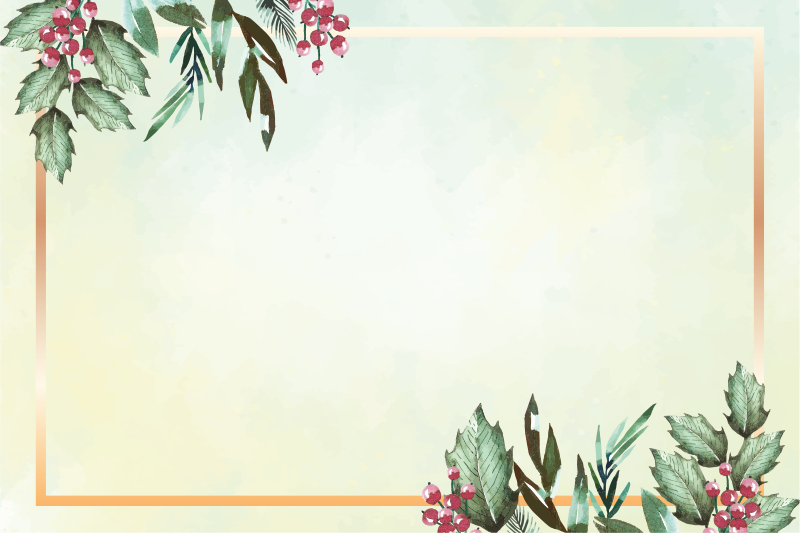 Individual mesa moderno superficie floral minimalista - TenVinilo