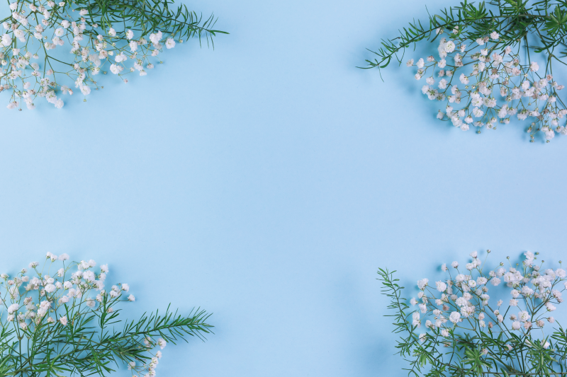 Individual mesa original acento floral para mesa - TenVinilo