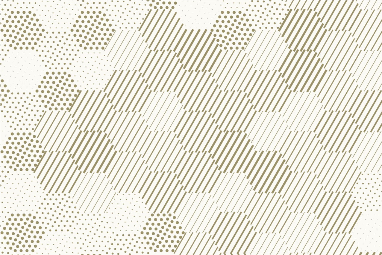 Individual de mesa patrón diseño geométrico elegante - TenVinilo