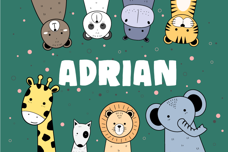 Mantel personalizable con dibujos de animales - TenVinilo