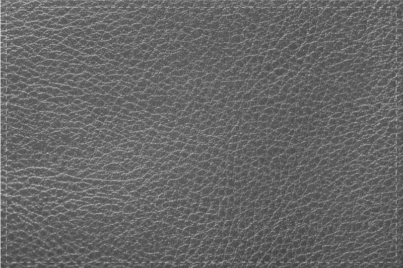 Mantel individual patrón Efecto cuero gris - TenVinilo