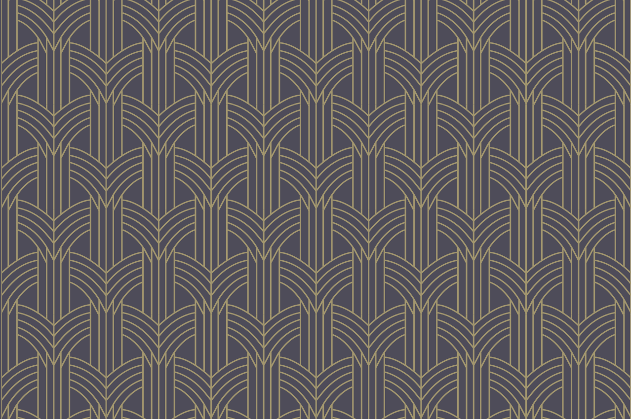 Individual de mesa patrón elemento geométrico estiloso - TenVinilo