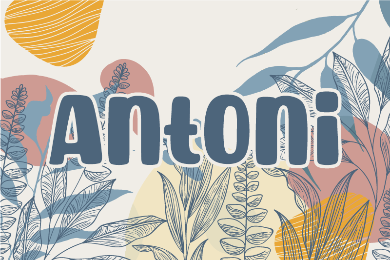 Individual mesa original diseño de nombre elegante - TenVinilo