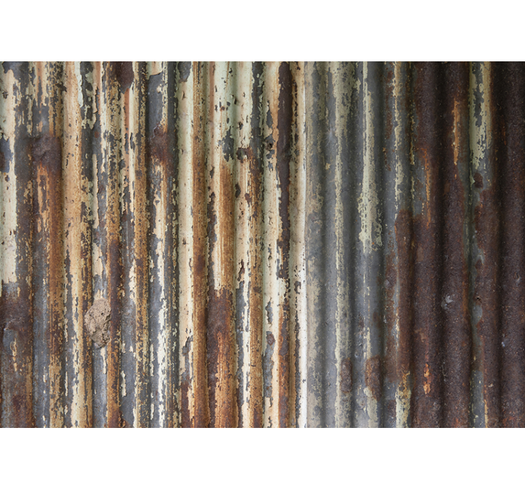 Fotomural pared textura lámina desgastada - TenVinilo