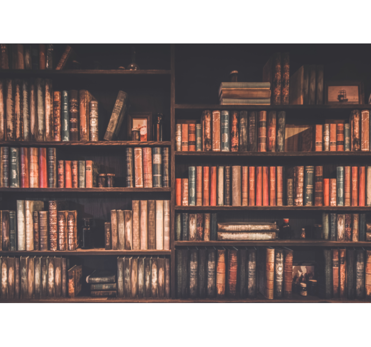 Mural de amor colección de libros clásicos - TenVinilo