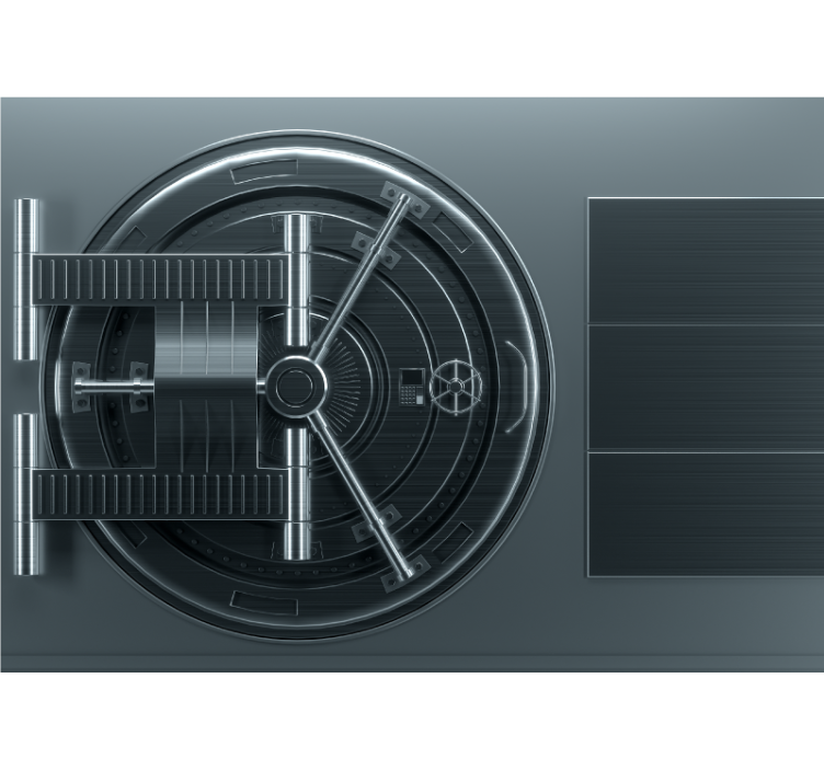 Fotomural para oficina mural de pared bóveda de negocios - TenVinilo