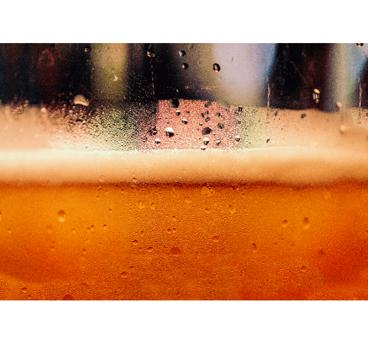 Fotomural cocina Vaso de cerveza - TenVinilo