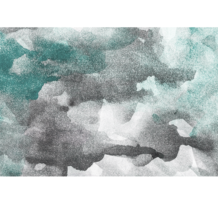 Fotomural habitación matrimonio Humo pintado con color - TenVinilo