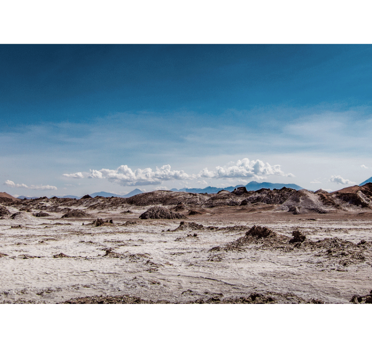 Mural de montañas picos de terreno deslizante - TenVinilo