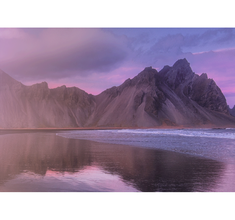 Mural de paisajes vista majestuosa de montañas - TenVinilo