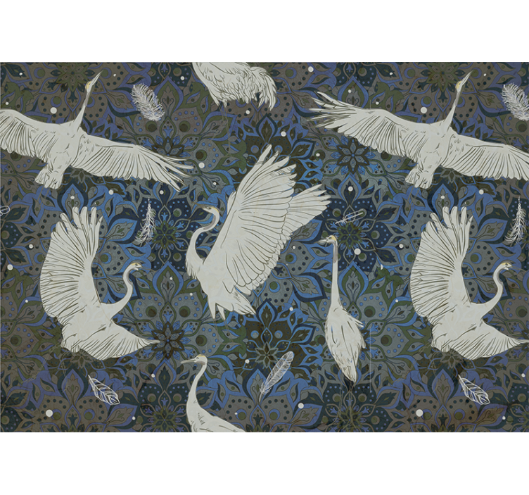 Fotomural abstracto Adornos de estilo oriental - TenVinilo