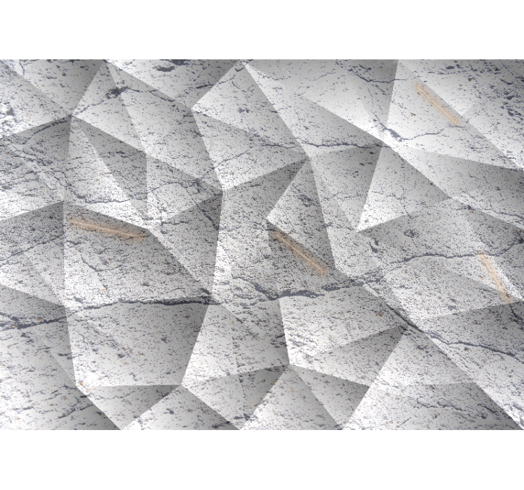 Fotomural 3D Imitación de los paneles de pared con la luz - TenVinilo