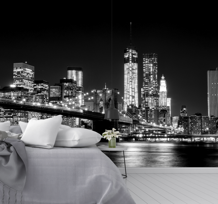 Fotomural Nueva York Río Este - TenVinilo