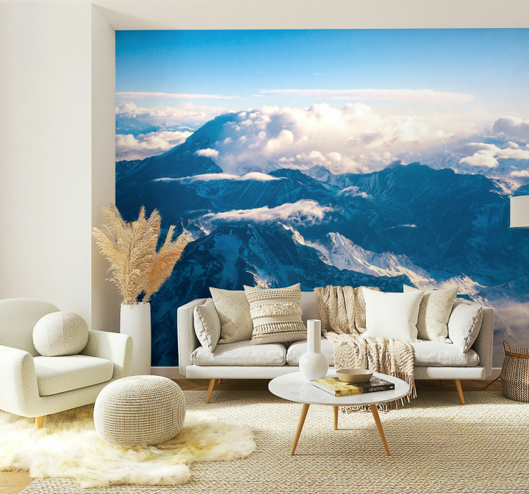 Fotomural paisaje montañas Aconcagua - TenVinilo