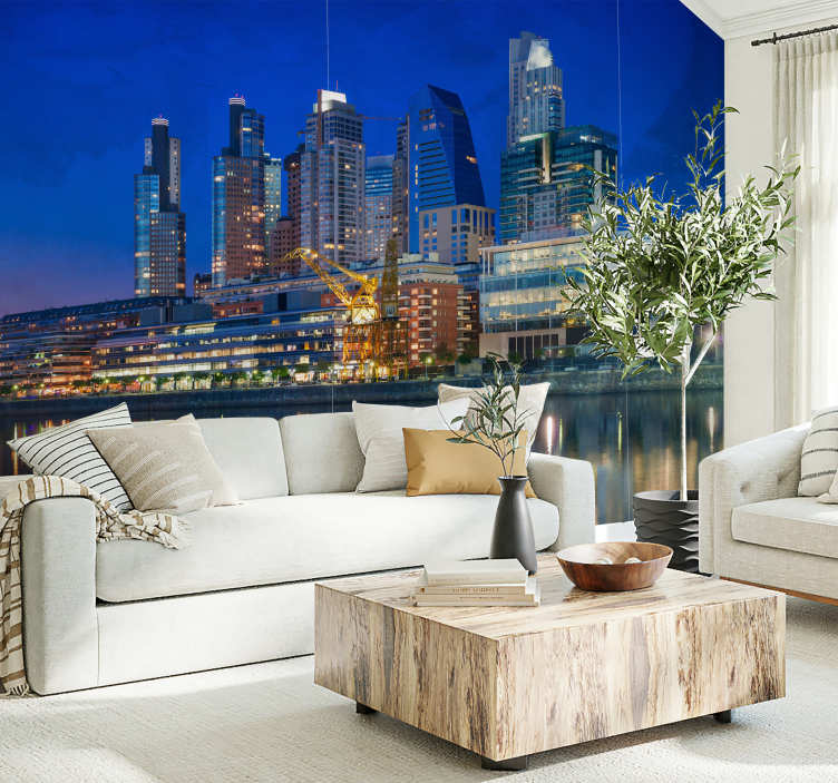 Foto mural ciudad Puerto madero buenos aires - TenVinilo