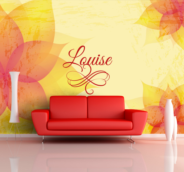 Mural de flores arreglo botánico sofisticado - TenVinilo