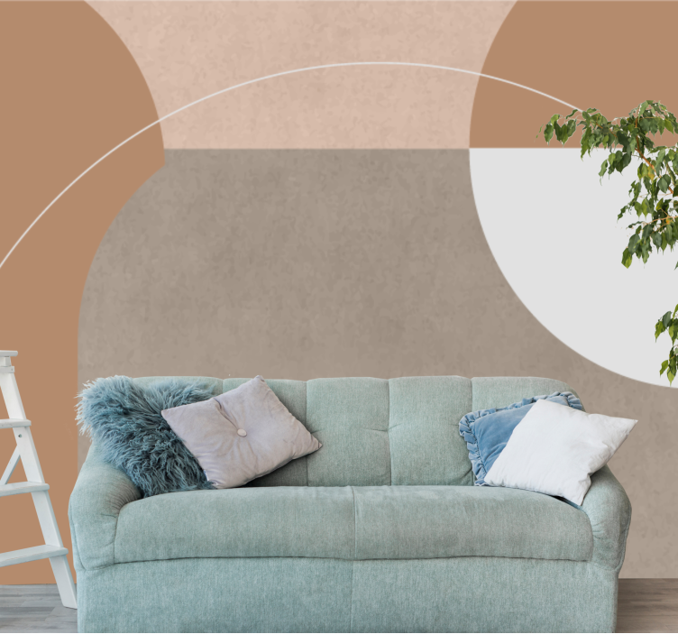 Fotomural abstracto Estilo geométrico irregular - TenVinilo