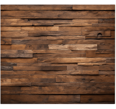 Mural para salón madera de madera - TenVinilo