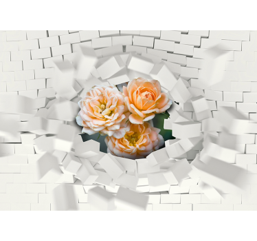 Foto mural 3d extrusiones superpuestas - TenVinilo