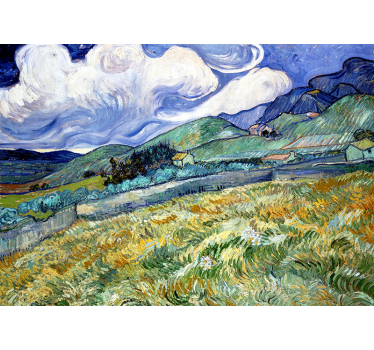 Papel mural de arte clásico pintura Van Gogh - TenVinilo