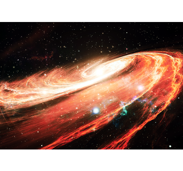 Fotomural galaxia Concepto de espiral de la vía láctea - TenVinilo