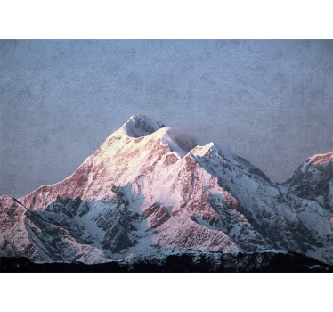 Fotomural montaña Monte everest nevado - TenVinilo