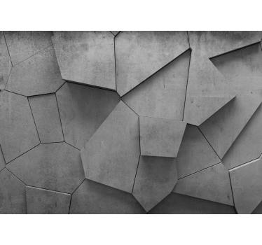 Foto mural 3d Textura de la pared de hormigón - TenVinilo