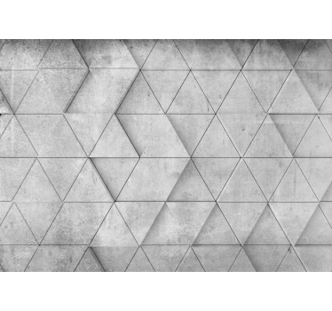 Foto mural 3d Relieve triangular geométrico - TenVinilo