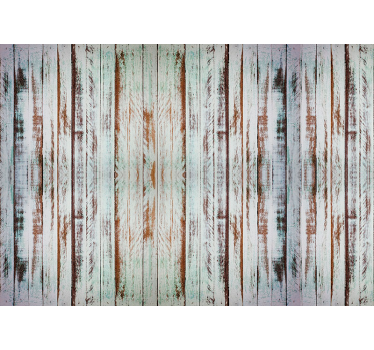 Fotomural imitación madera Pelar madera - TenVinilo