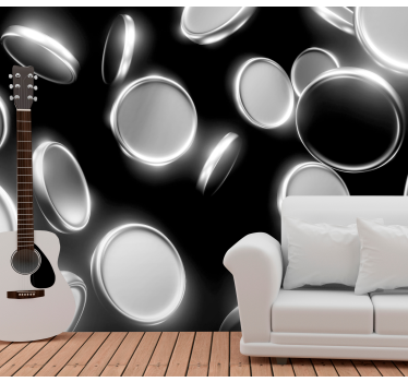 Foto mural 3d Ruleta rusa - TenVinilo