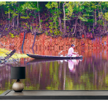 Fotomural bosque Realidad amazona - TenVinilo
