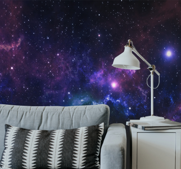 Fotomural galaxia Universo con miles de estrellas - TenVinilo