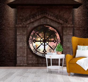 Mural de pared 3d personalizado textura piedra - TenVinilo
