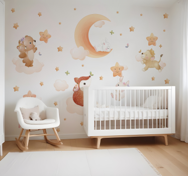 Mural para bebé dulces sueños - TenVinilo