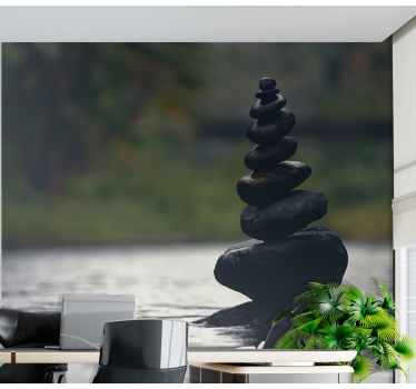 Mural para oficina Objetos de relajación y spa - TenVinilo