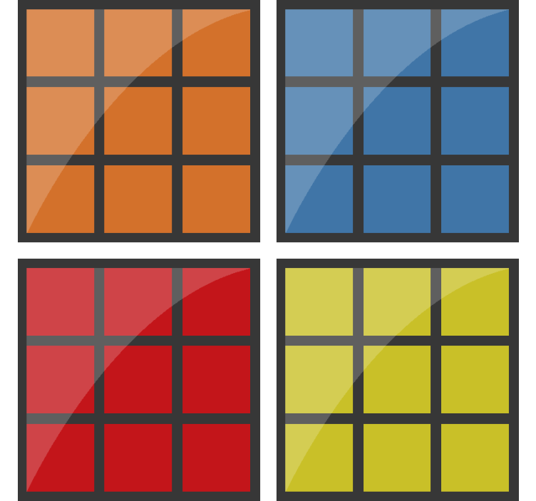 Posavasos frikis juego de cubos - TenVinilo