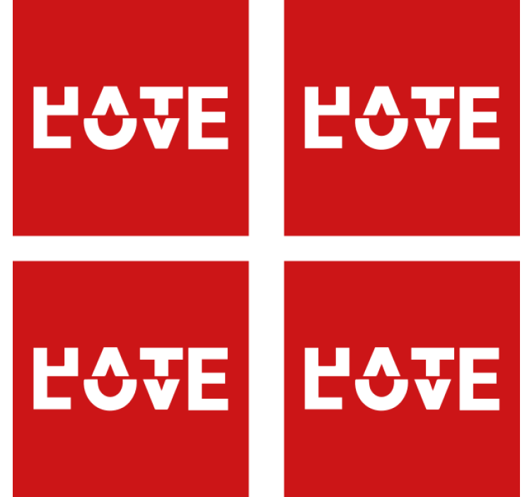 Posavasos con frases expresión tipográfica en negrita - TenVinilo