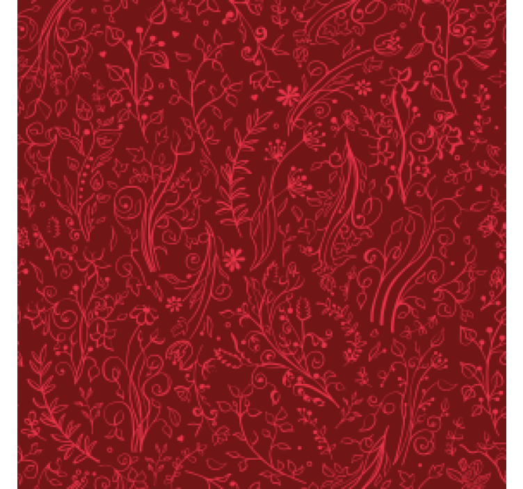 Posavasos fondo con estampado floral - TenVinilo