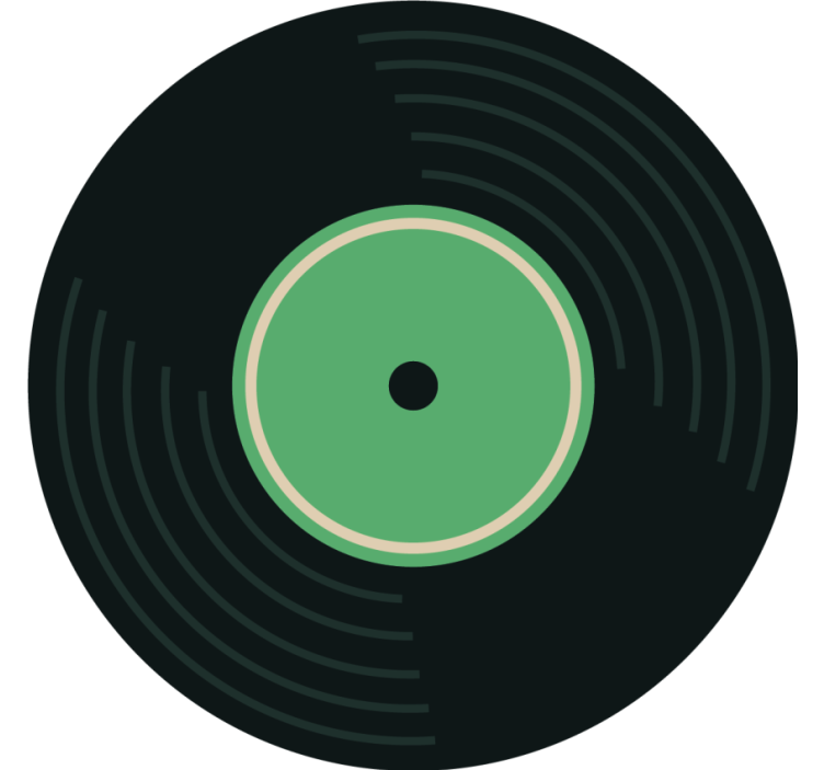 Posavasos vintage Disco para cada set - TenVinilo