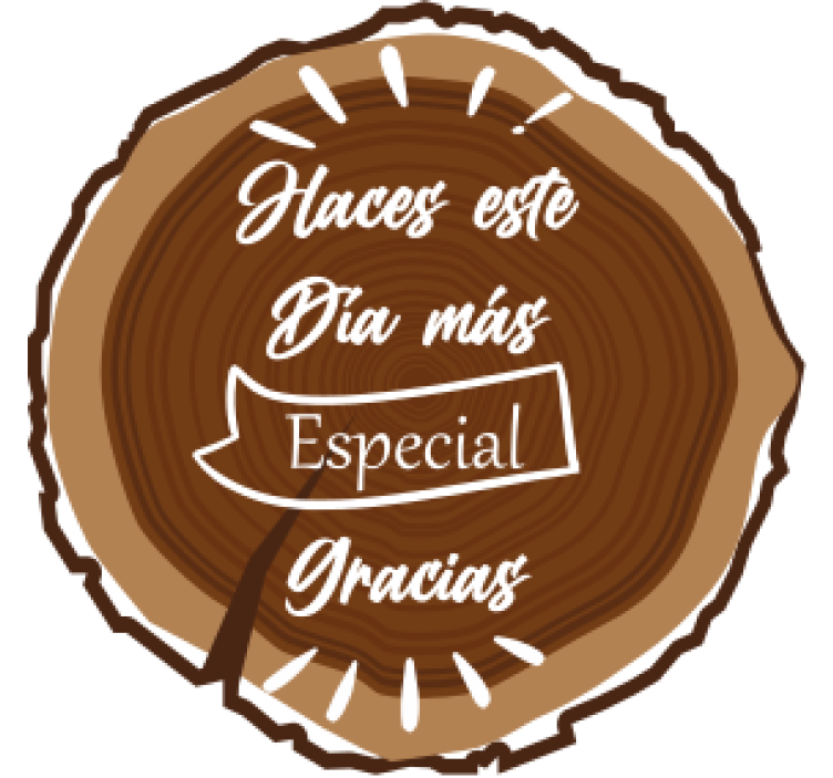 Posavasos boda Haces mas especial este dia - TenVinilo