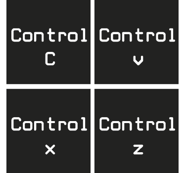 Posavasos vintage Control c + control v - TenVinilo