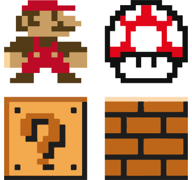 Posavasos frikis Temas de super mario - TenVinilo