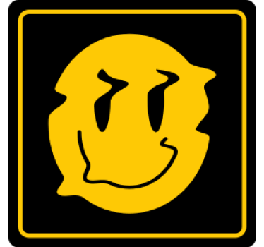 Posavasos frikis carita sonriente - TenVinilo