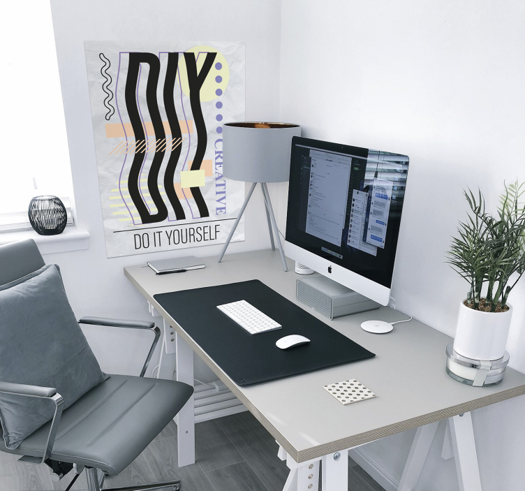 Hágalo usted mismo diseño de carteles - TenVinilo